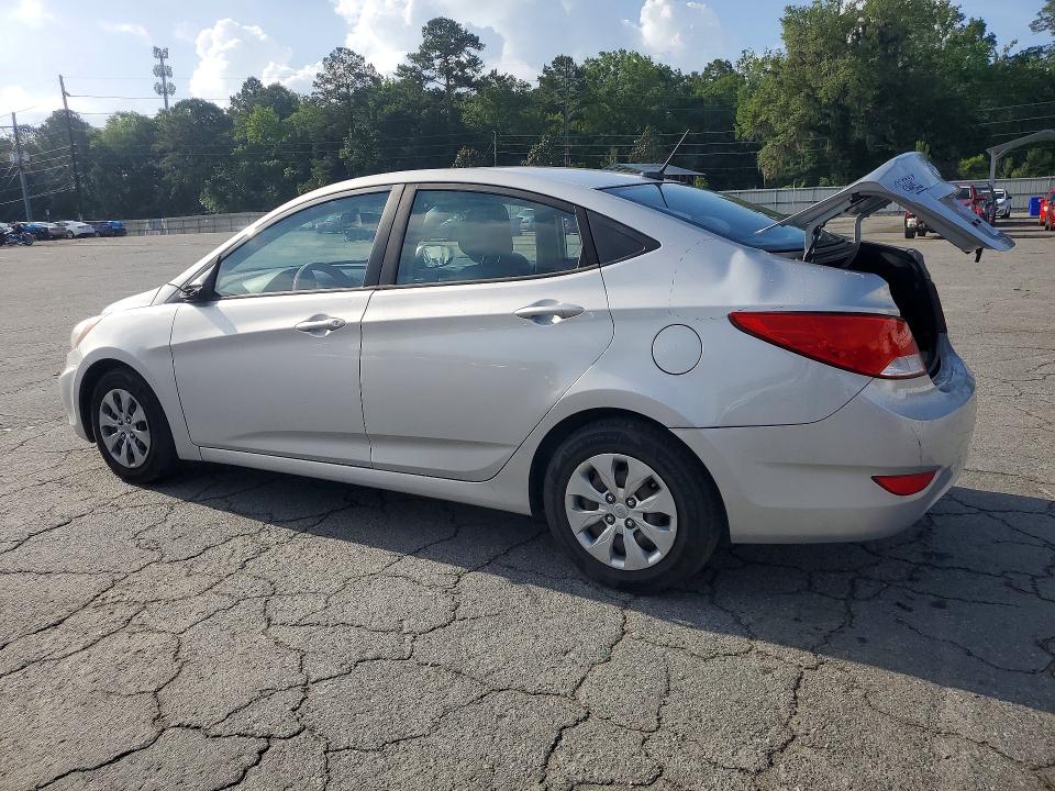 2017 Hyundai Accent VIN KMHCT4AE8HU175375 COPART salvage auction — REAR END, Ga - Cert Of Title-Salvage, sold $1,000 on 2026-07-27 (photo 2)