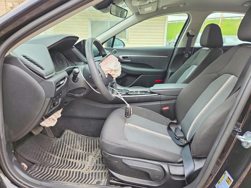 2021 Hyundai Sonata VIN 5NPEG4JA0MH121605 COPART salvage auction — FRONT END, Oh - Cert Of Title-Salvage, sold $4,150 on 2026-07-08 (photo 7)