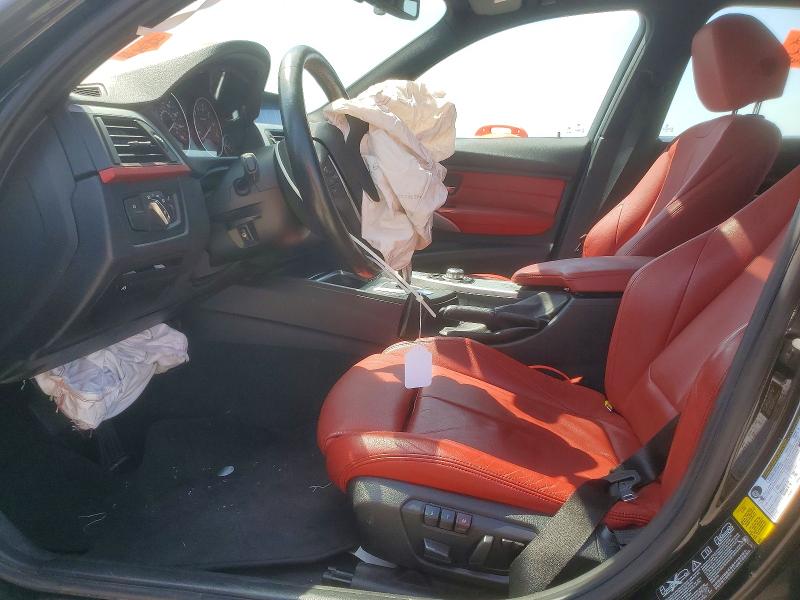 2013 BMW 3er VIN WBA3B3C5XDF542772 COPART salvage auction — FRONT END, Tx - Salvage Vehicle Title, sold $500 on 2026-07-20 (photo 7)