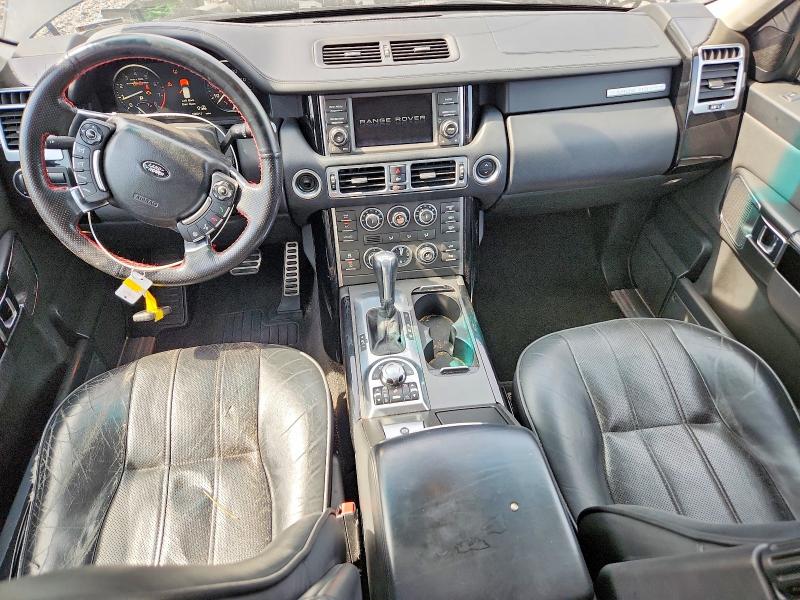 2010 Land rover RANGE ROVER VIN SALMF1E48AA312198 COPART salvage auction — FRONT END, IL - SALVAGE CERTIFICATE, sold $1,300 on 2026-07-06 (photo 8)
