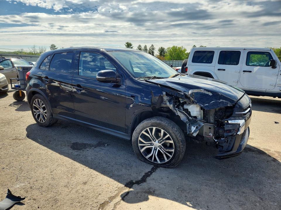 2018 Mitsubishi Outlander VIN JA4AP3AU9JU022019 COPART salvage auction — FRONT END, Pa - Certificate Of Salvage, sold $2,250 on 2026-07-02 (photo 4)