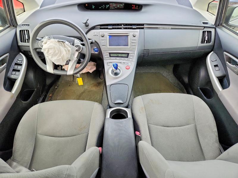 2012 Toyota Prius VIN JTDKN3DU9C1511309 COPART salvage auction — FRONT END, TX - SALVAGE VEHICLE TITLE, sold $70 on 2026-07-23 (photo 8)