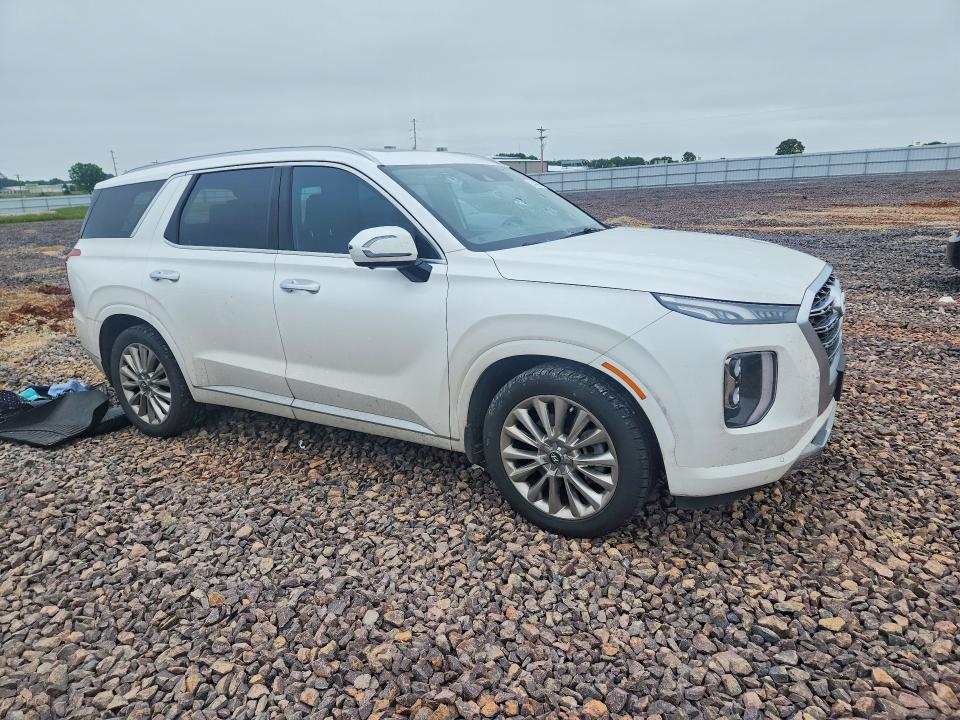 2020 Hyundai Palisade VIN KM8R5DHE7LU155380 COPART salvage auction — HAIL, Mo - Salvage Certificate Of Title, sold $2,800 on 2026-07-03 (photo 4)