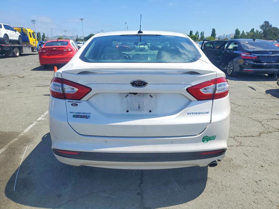 2016 Ford Fusion VIN 3FA6P0SU0GR134657 COPART salvage auction — SIDE, Ca - Salvage Certificate, sold $4,600 on 2026-07-24 (photo 6)