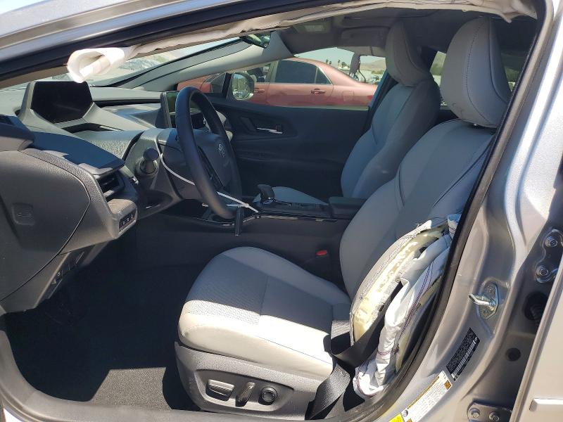 2024 Toyota Prius VIN JTDADABU7R3016156 COPART salvage auction — FRONT END, Nv - Salvage Title, sold $9,200 on 2026-07-09 (photo 7)