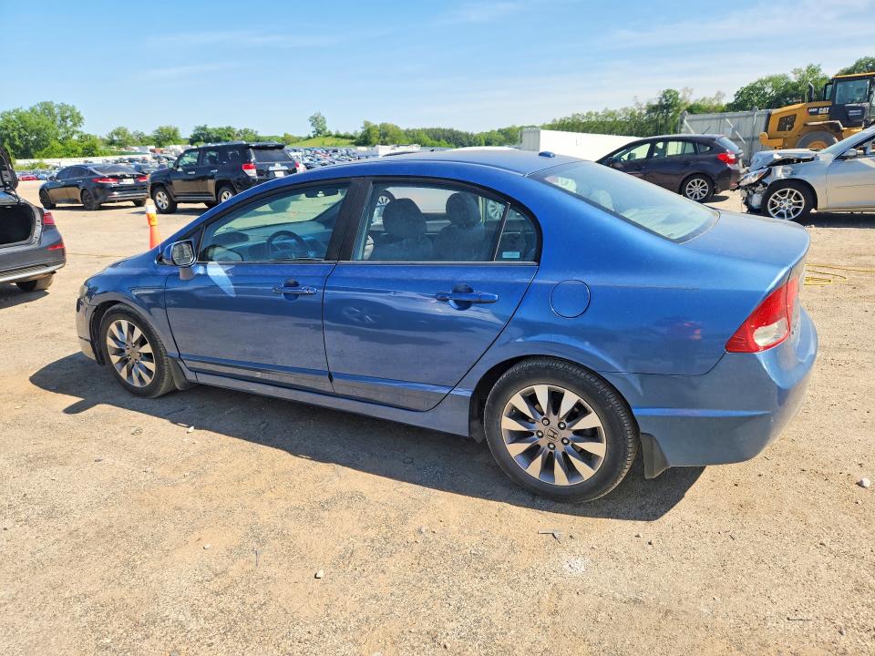 2009 Honda Civic VIN 1HGFA16979L010038 COPART salvage auction — FRONT END, Tx - Certificate Of Title, sold $5,000 on 2026-07-09 (photo 2)