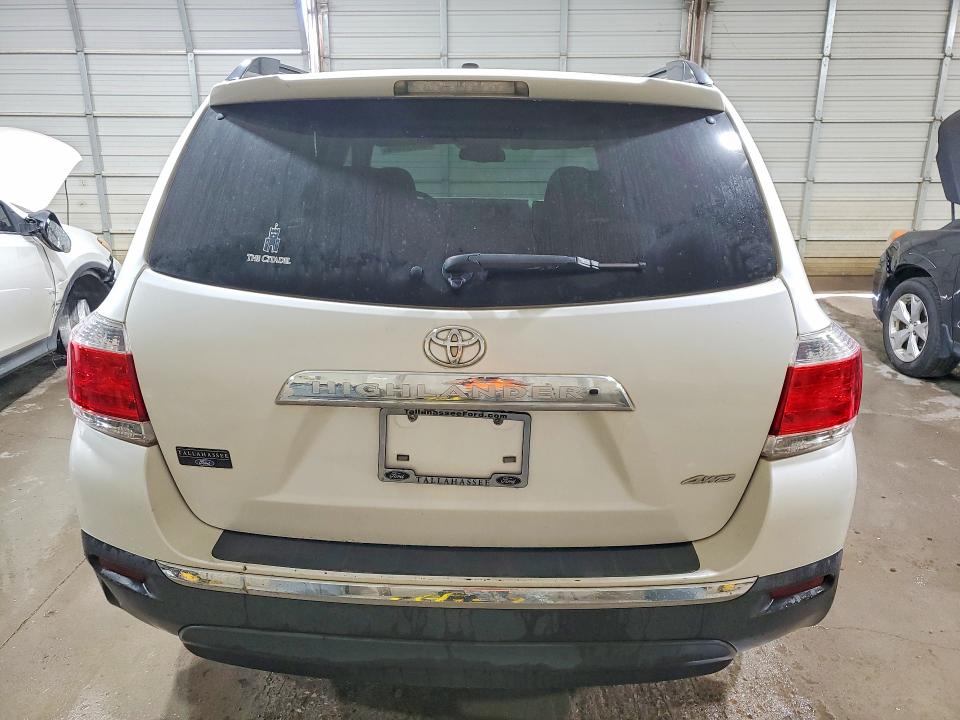 2011 Toyota Highlander VIN 5TDBK3EH6BS055765 COPART salvage auction — FRONT END, Ga - Cert Of Title-Salvage, sold $1,700 on 2026-07-07 (photo 6)