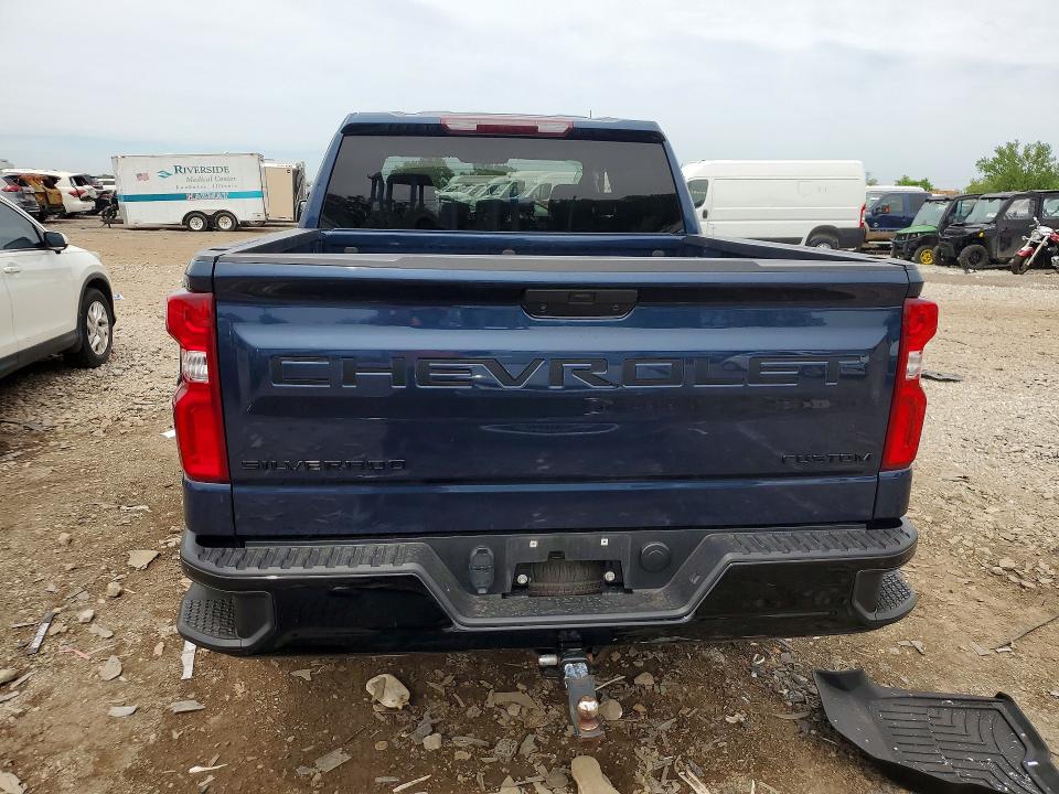 2022 Chevrolet Silverado VIN 3GCPYCEK8NG111918 COPART salvage auction — FRONT END, Il - Salvage Certificate, sold $11,200 on 2026-07-29 (photo 6)