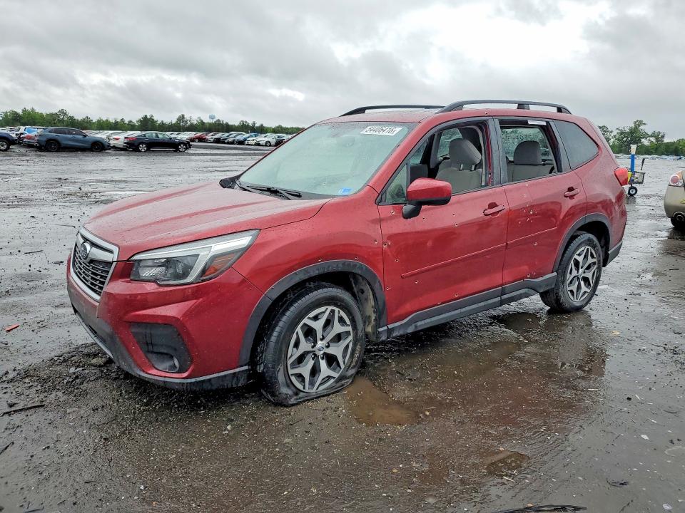 2021 Subaru VIN JF2SKAJC8MH504466 COPART salvage auction — SIDE, Va - Cert Of Title - Salvage, sold $3,950 on 2026-07-22 (photo 1)