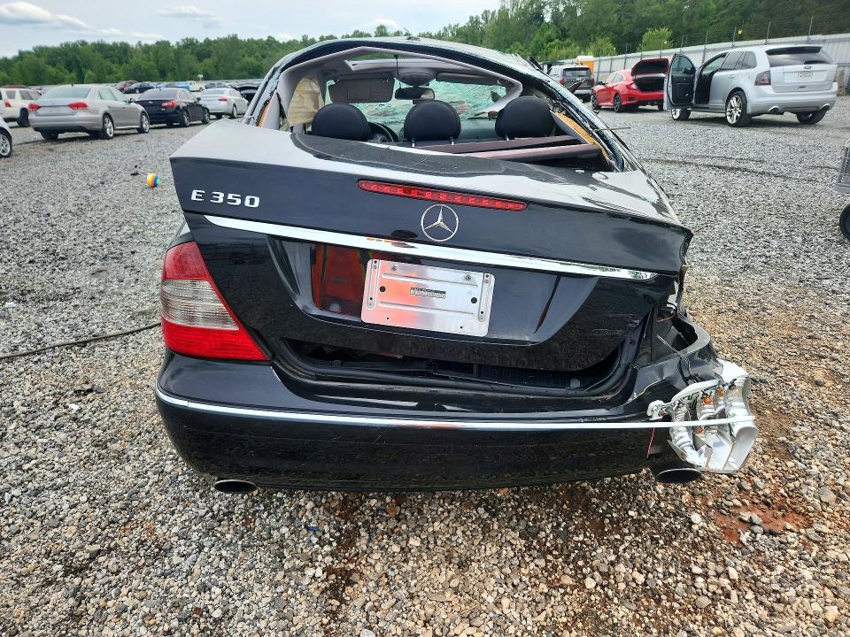 2009 Mercedes-benz E-klasse VIN WDBUF56X09B389160 COPART salvage auction — ROLLOVER, Sc - Cert Of Title-Salvage, sold $175 on 2026-07-06 (photo 6)