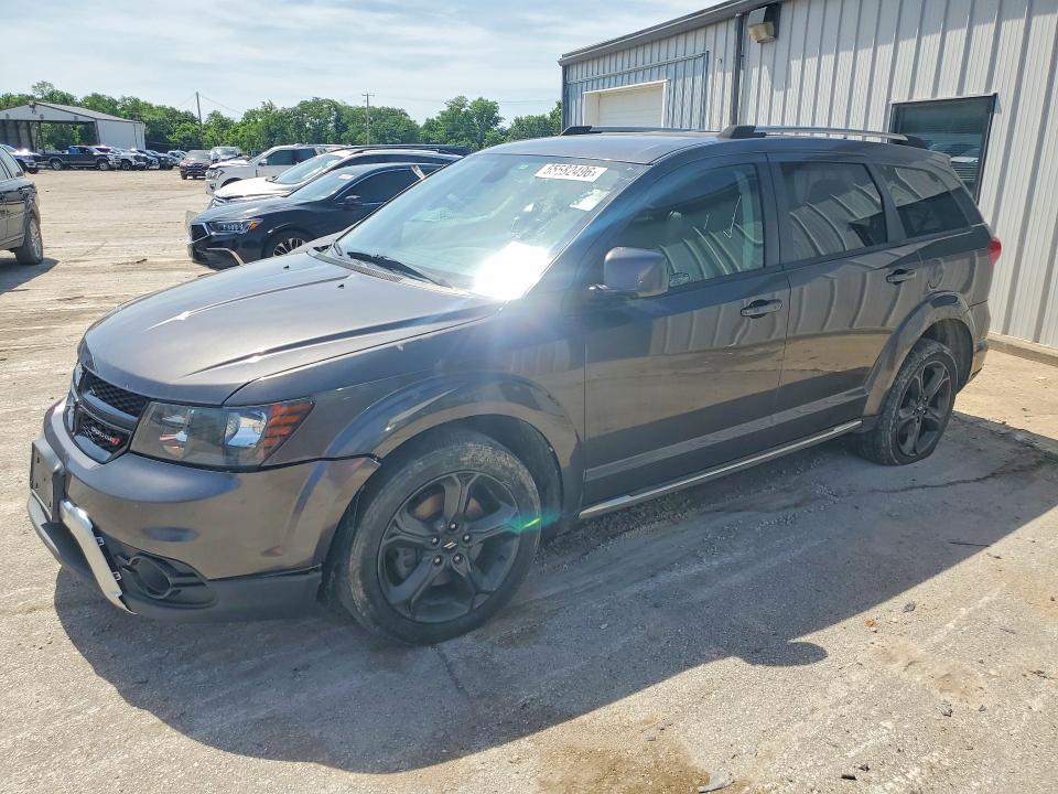 2019 Dodge Journey VIN 3C4PDDGG7KT764883 COPART salvage auction — FRONT END, Oh - Certificate Of Title, sold $1,350 on 2026-07-08 (photo 1)