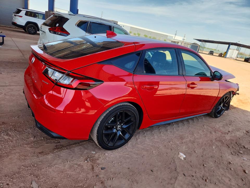 2023 Honda Civic VIN 19XFL2H82PE021389 COPART salvage auction — FRONT END, Az - Cert Of Title - Salvage, sold $6,100 on 2026-07-09 (photo 3)