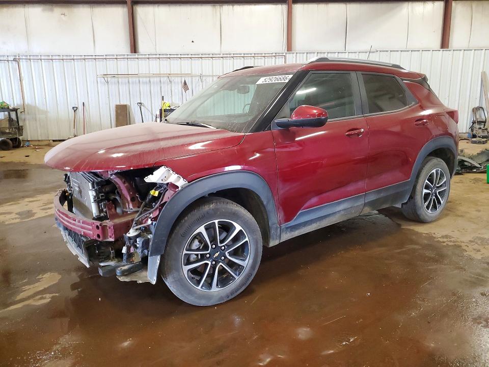 2025 Chevrolet Trailblazer VIN KL79MRSL9SB105521 COPART salvage auction — FRONT END, Mi - Cert Of Title-Salvage Vehicle, sold $7,600 on 2026-07-17 (photo 1)