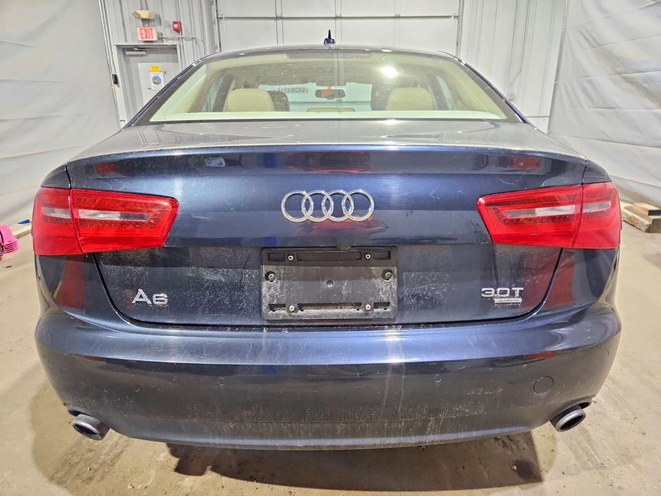 2012 Audi A6 VIN WAUBGAFC1CN004946 COPART salvage auction — FRONT END, Nh - Certificate Of Title, sold $975 on 2026-07-14 (photo 6)