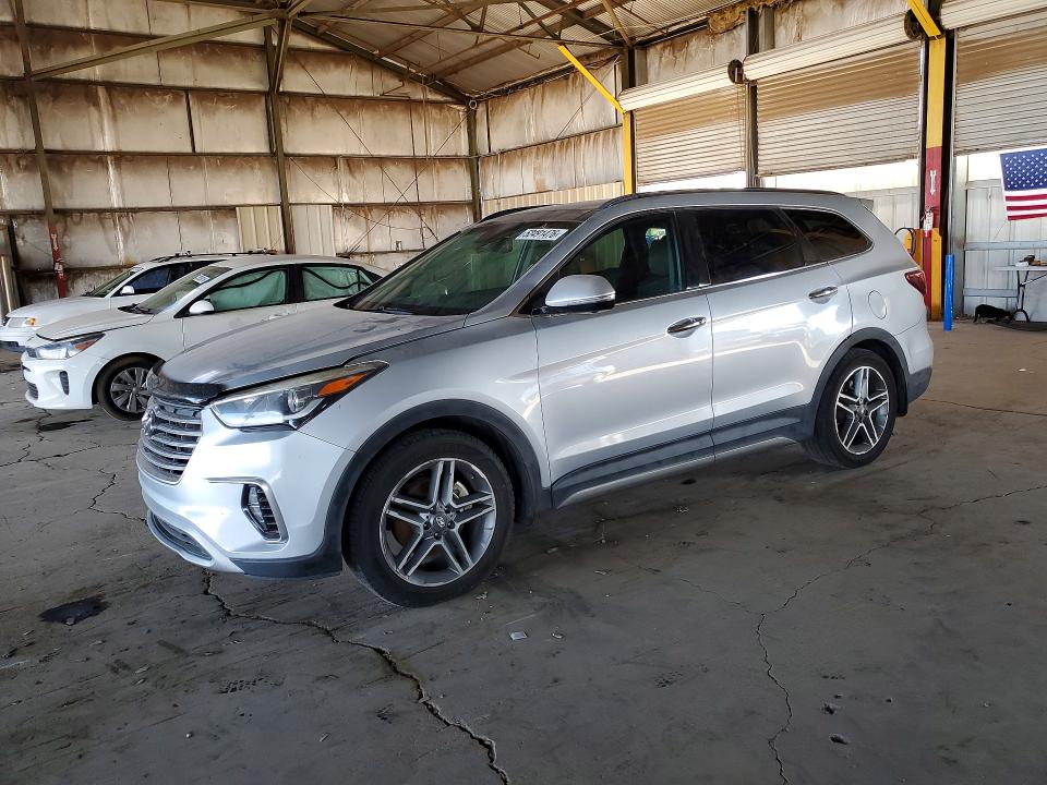 2017 Hyundai Santa fe VIN KM8SR4HF4HU218182 COPART salvage auction — MECHANICAL, Az - Dealer Only Clean Title (P), sold $3,950 on 2026-07-29 (photo 1)