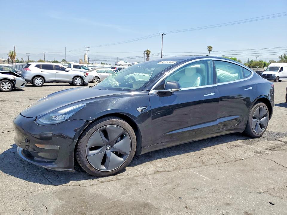 2020 Tesla VIN 5YJ3E1EB3LF667813 COPART salvage auction — FRONT END, Ca - Salvage Certificate, sold $4,350 on 2026-07-16 (photo 1)