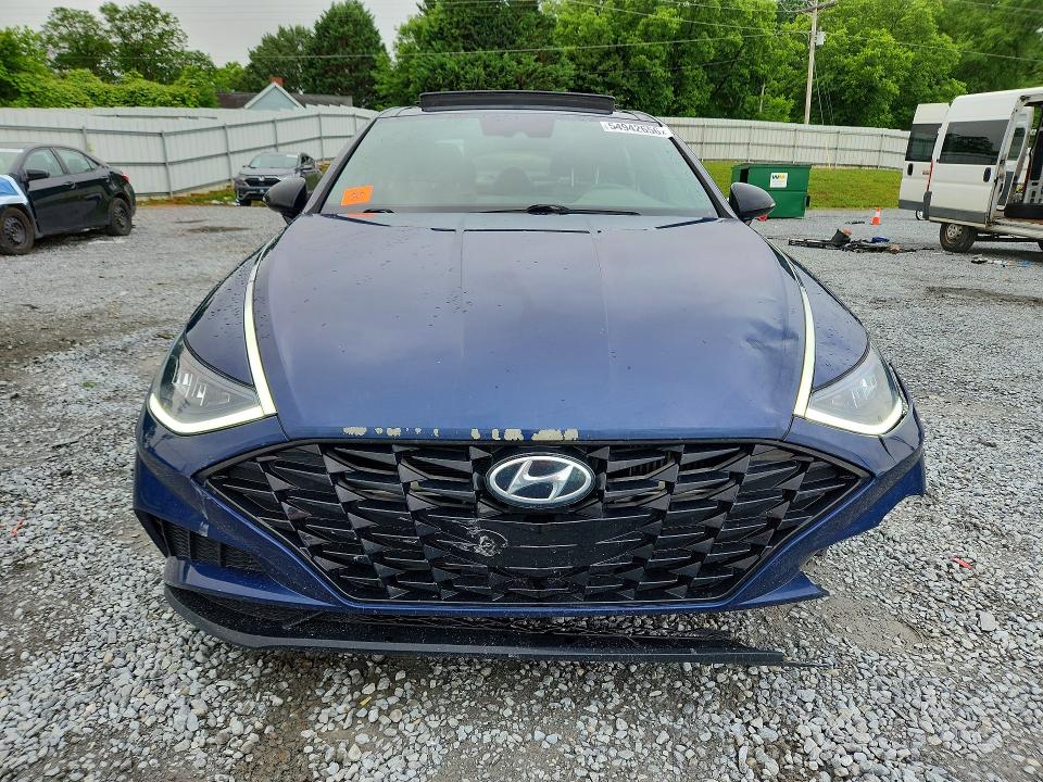 2022 Hyundai Sonata VIN 5NPEJ4J28NH133349 COPART salvage auction — FRONT END, Nc - Dealer Only Clean Title, sold $7,900 on 2026-07-29 (photo 5)