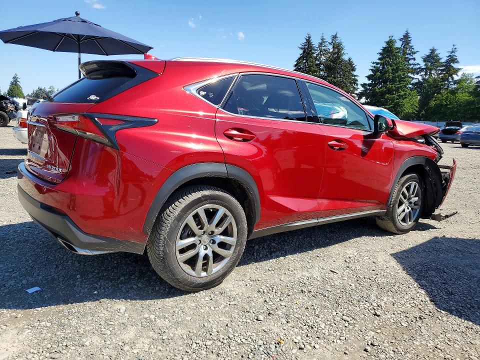 2015 Lexus Nx VIN JTJBARBZ8F2029987 COPART salvage auction — FRONT END, Wa - Bill Of Sale, sold $2,150 on 2026-07-07 (photo 3)