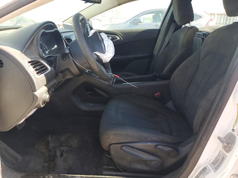 2015 Chrysler 200 VIN 1C3CCCAB4FN580150 COPART salvage auction — FRONT END, Tx - Salvage Vehicle Title, sold $375 on 2026-07-17 (photo 7)