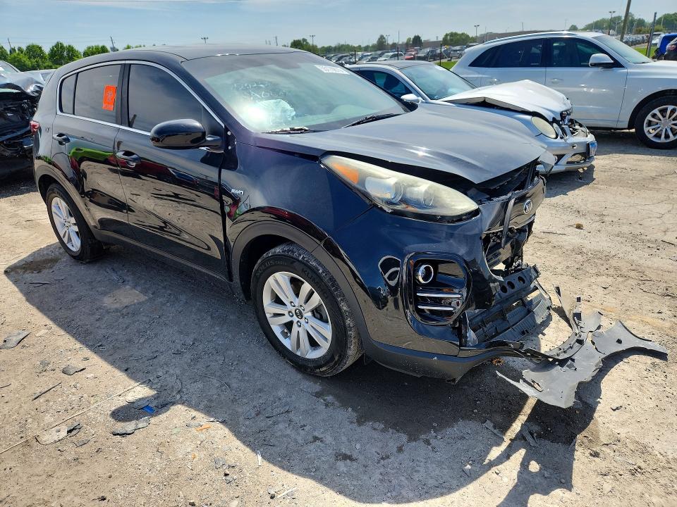 2018 Kia VIN KNDPMCAC5J7422321 COPART salvage auction — FRONT END, In - Cert Of Title-Salvage Title, sold $1,750 on 2026-07-21 (photo 4)