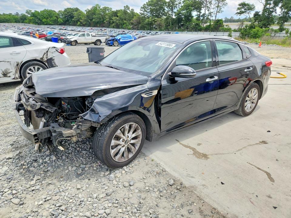 2017 Kia VIN 5XXGU4L31HG124255 COPART salvage auction — FRONT END, Ga - Cert Of Title-Salvage, sold $550 on 2026-07-30 (photo 1)