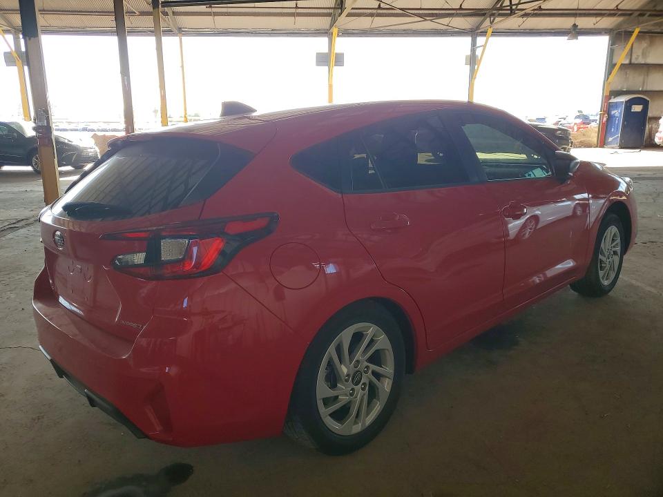 2024 Subaru Impreza VIN JF1GUABC9R8231144 COPART salvage auction — REAR END, Az - Cert Of Title - Salvage, sold $5,800 on 2026-07-27 (photo 3)
