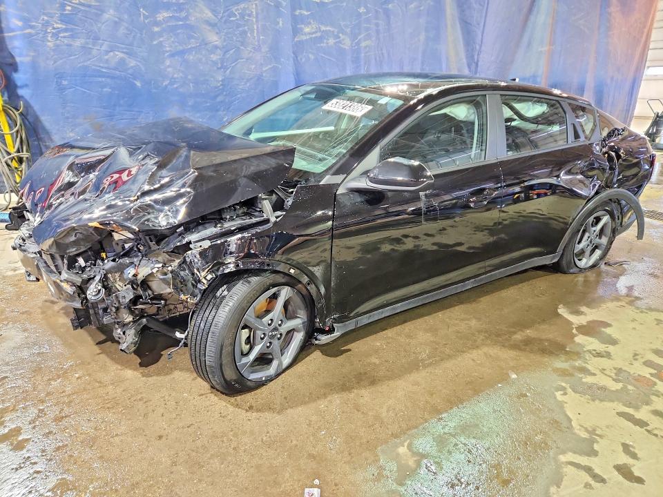 2025 Kia K4 VIN 3KPFT4DE4SE114642 COPART salvage auction — FRONT END, Mi - Certificate Of Title, sold $725 on 2026-07-07 (photo 1)