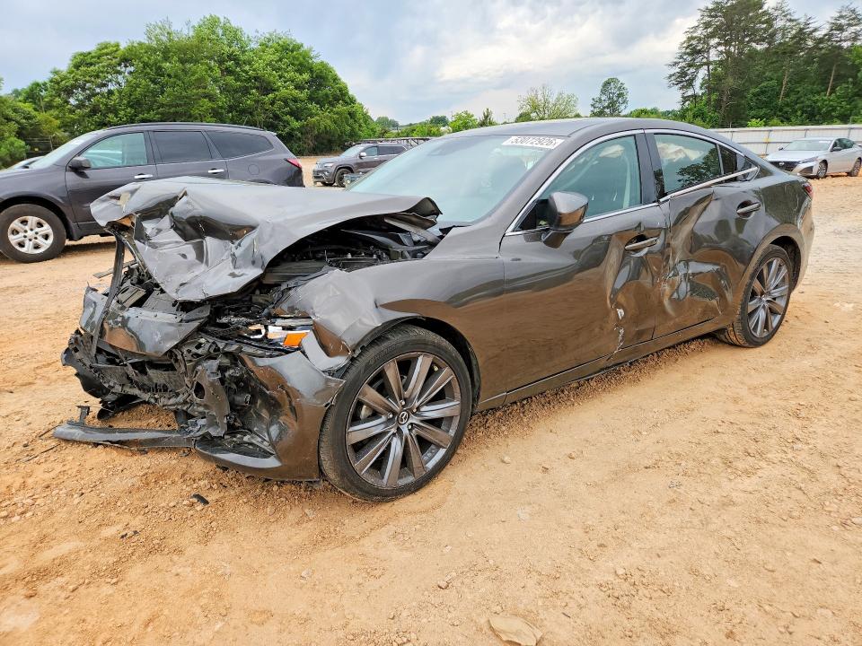 2018 Mazda 6 VIN JM1GL1VM0J1308689 COPART salvage auction — FRONT END, NC - SALVAGE CERTIFICATE OF TITLE, sold $350 on 2026-07-27 (photo 1)