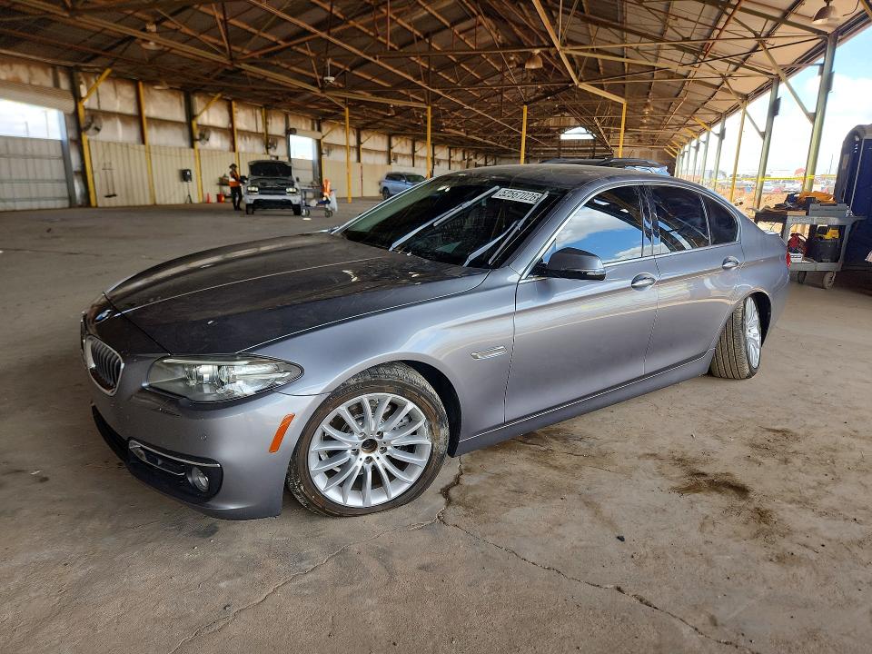 2016 BMW 5er VIN WBA5A5C56GG352439 COPART salvage auction — UNDERCARRIAGE, Az - Cert Of Title - Salvage, sold $2,800 on 2026-07-06 (photo 1)
