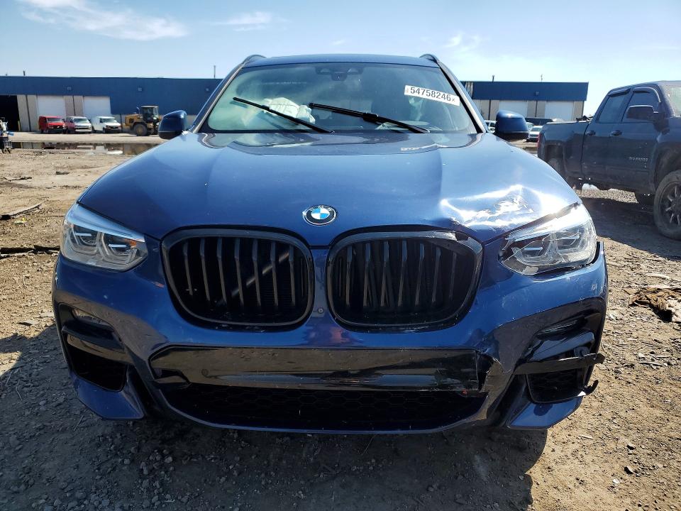 2021 BMW X3 VIN 5UXTY9C06M9F80038 COPART salvage auction — FRONT END, Mi - Certificate Of Title, sold $13,700 on 2026-07-17 (photo 5)