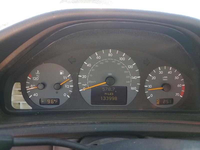 2000 Mercedes-benz Clk-klasse VIN WDBLK70G8YT029932 COPART salvage auction — FRONT END, Ca - Salvage Certificate, sold $425 on 2026-07-24 (photo 9)