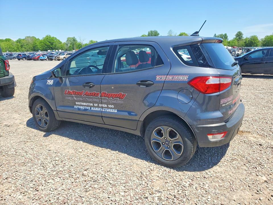 2021 Ford Ecosport VIN MAJ3S2FE5MC440148 COPART salvage auction — MECHANICAL, Ny - Cert Of Title-Parts Only, sold $250 on 2026-07-15 (photo 2)
