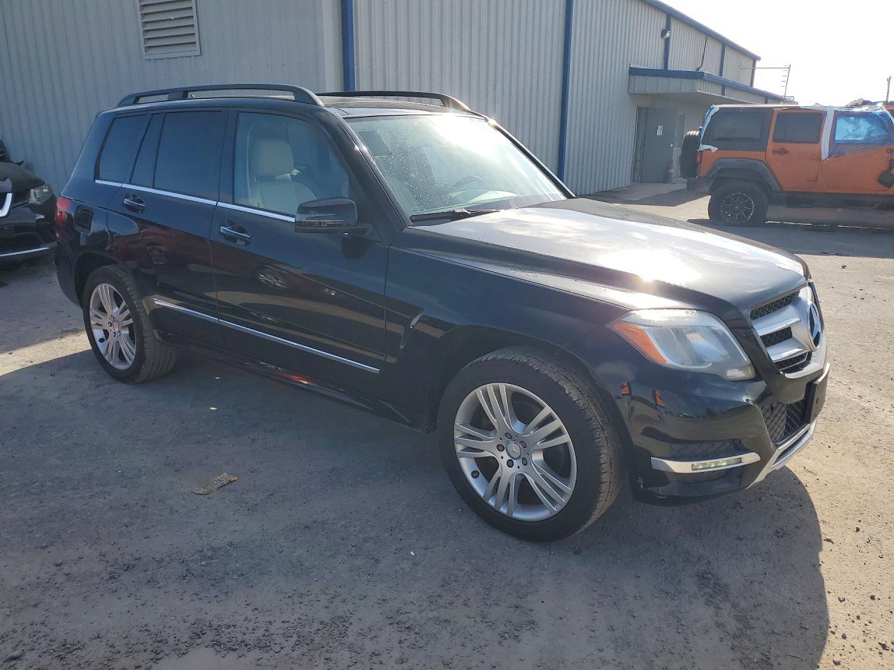 2015 Mercedes-Benz GLK-Class VIN WDCGG5HB0FG341891 COPART salvage auction — Front End, TX - CERTIFICATE OF TITLE (P), sold $4,500 on 2026-07-01 (photo 4)