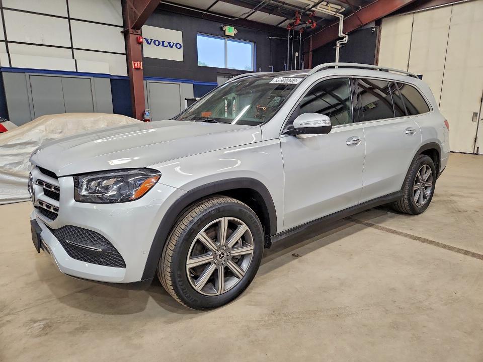 2020 Mercedes-benz Gls-class VIN 4JGFF5KE2LA185449 COPART salvage auction — REAR END, Ny - Certificate Of Title, sold $27,750 on 2026-07-24 (photo 1)