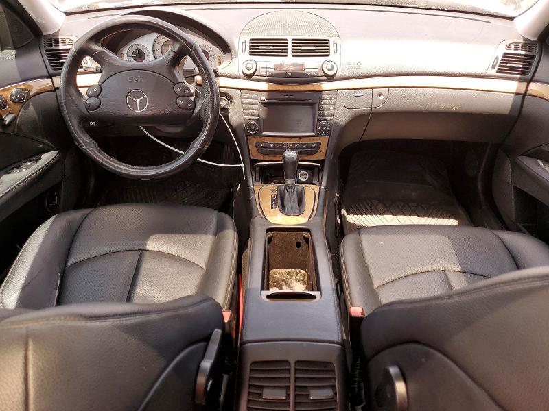 2009 Mercedes-benz E-klasse VIN WDBUF56X49B435492 COPART salvage auction — FRONT END, Il - Salvage Certificate, sold $475 on 2026-08-21 (photo 8)