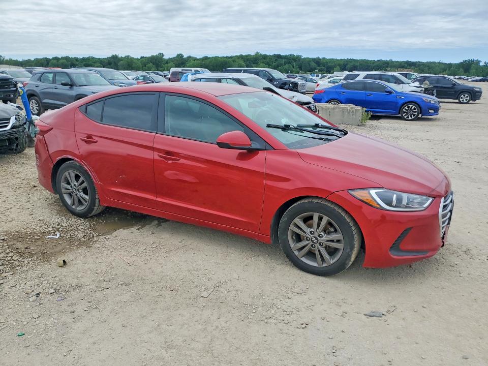2017 Hyundai VIN 5NPD84LF5HH176221 COPART salvage auction — VANDALISM, Ks - Cert Of Title-Salvage, sold $1,300 on 2026-07-04 (photo 4)