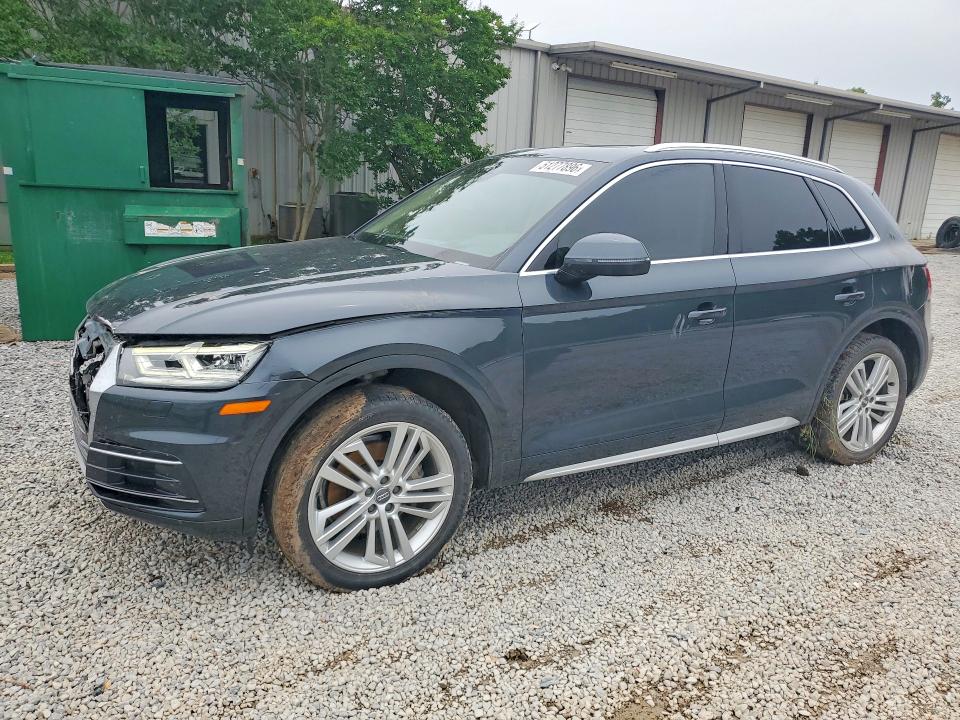 2018 Audi Q5 VIN WA1CNAFY2J2225795 COPART salvage auction — FRONT END, Ms - Cert Of Title-Salvaged, sold $6,800 on 2026-07-15 (photo 1)