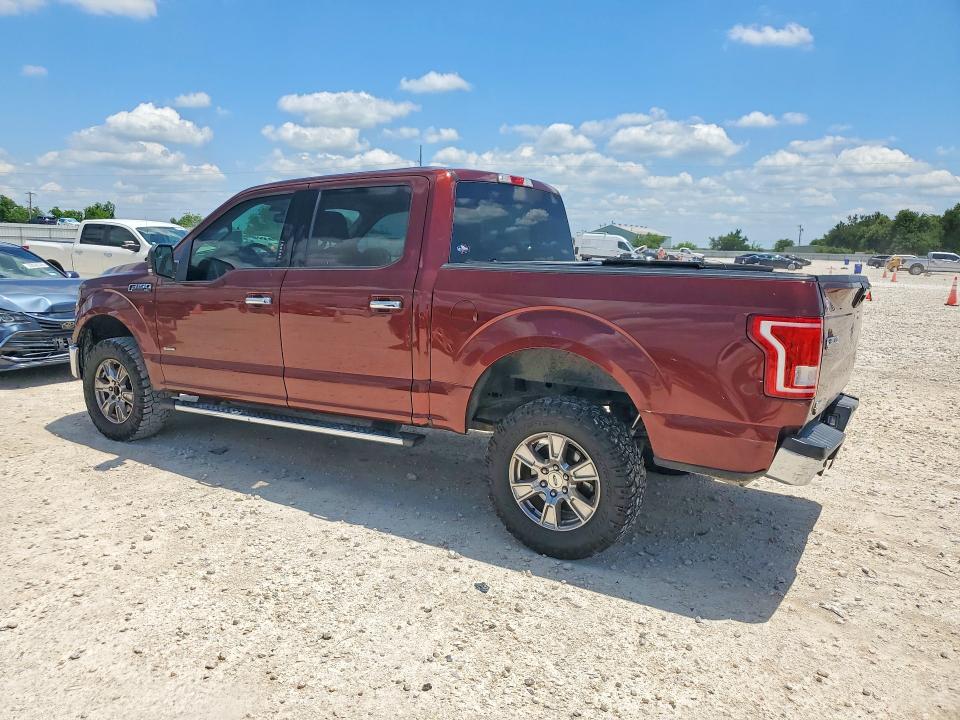 2015 Ford F-150 VIN 1FTEW1CP9FKF02036 COPART salvage auction — REAR END, Tx - Salvage Vehicle Title, sold $4,650 on 2026-07-09 (photo 2)