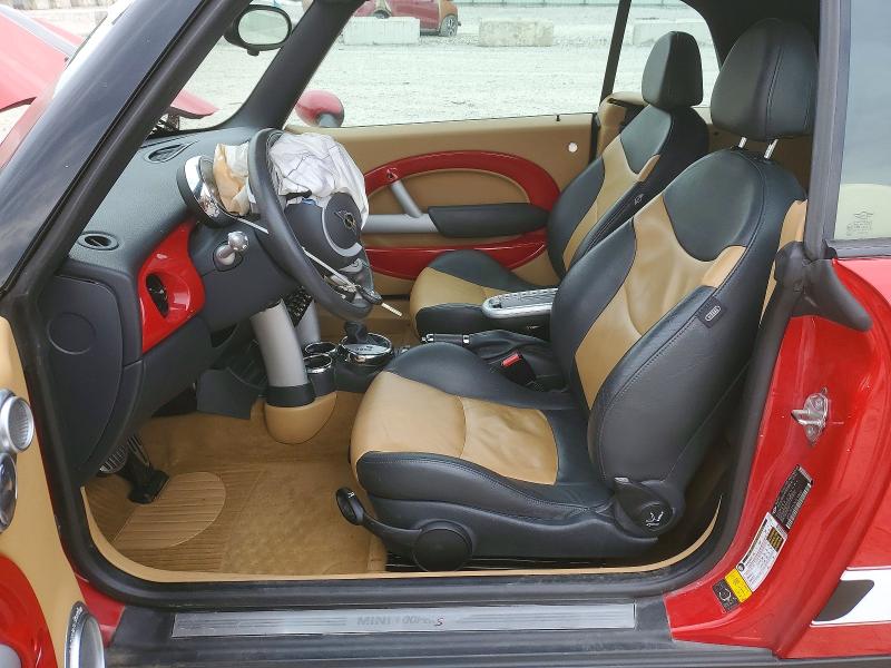 2006 Mini Cooper VIN WMWRH33576TL93010 COPART salvage auction — FRONT END, Ky - Bill Of Sale/Part Only/No Titl, sold $675 on 2026-07-02 (photo 7)