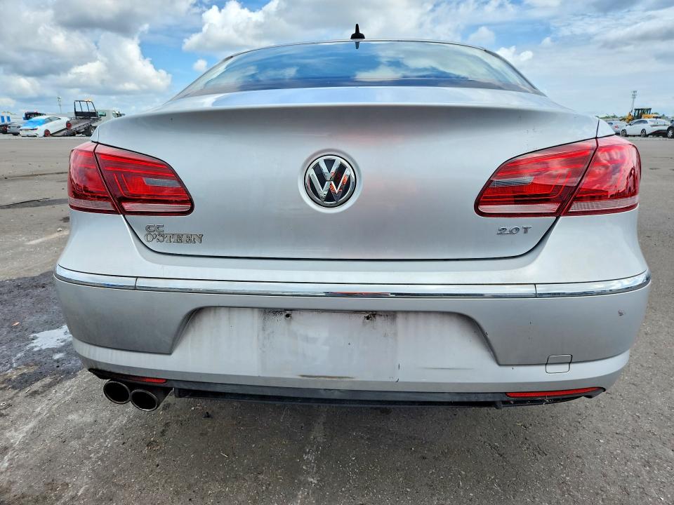 2013 Volkswagen Passat cc VIN WVWBN7AN2DE505530 COPART salvage auction — MINOR DENT/SCRATCHES, FL - CERTIFICATE OF TITLE, sold $425 on 2026-07-27 (photo 6)