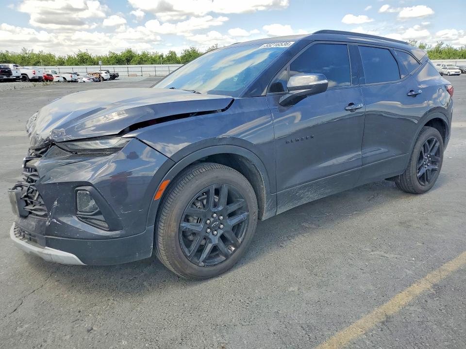 2021 Chevrolet Blazer VIN 3GNKBCRS6MS567389 COPART salvage auction — FRONT END, Ca - Salvage Certificate, sold $3,550 on 2026-07-30 (photo 1)