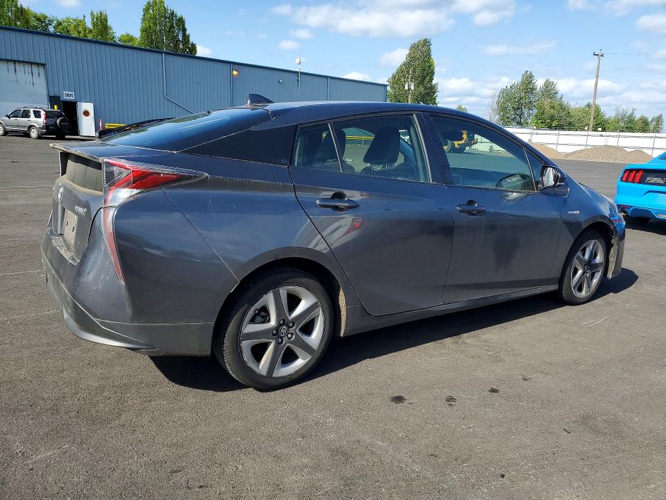 2016 Toyota Prius VIN JTDKARFU7G3023112 COPART salvage auction — FRONT END, Or - Salvage Title Certificate, sold $6,600 on 2026-07-15 (photo 3)