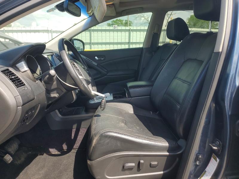 2014 Nissan Murano VIN JN8AZ1MU2EW412328 COPART salvage auction — FRONT END, Tn - Salvage Certificate, sold $1,250 on 2026-07-27 (photo 7)