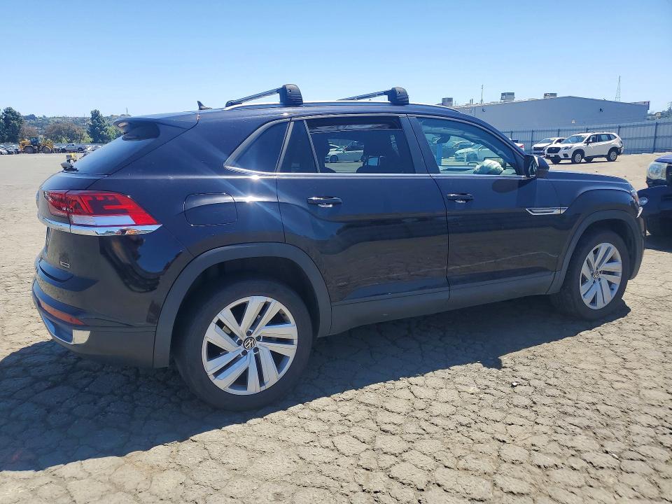 2020 Volkswagen VIN 1V21E2CA7LC215589 COPART salvage auction — FRONT END, Ca - Salvage Certificate, sold $4,800 on 2026-07-10 (photo 3)