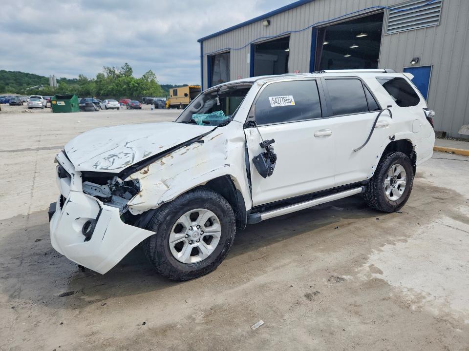 2021 Toyota 4runner VIN JTENU5JR6M5944233 COPART salvage auction — ROLLOVER, Il - Salvage Certificate, sold $6,100 on 2026-07-07 (photo 1)