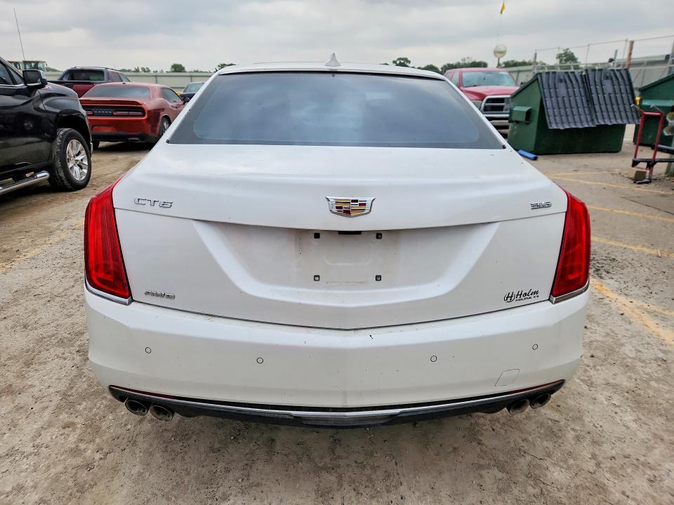 2016 Cadillac Ct6 VIN 1G6KD5RS3GU166534 COPART salvage auction — HAIL, Ks - Cert Of Title-Salvage, sold $2,600 on 2026-07-22 (photo 6)