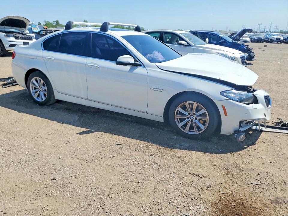 2015 BMW 5er VIN WBA5A7C59FD622971 COPART salvage auction — FRONT END, Il - Salvage Certificate, sold $1,600 on 2026-07-14 (photo 4)