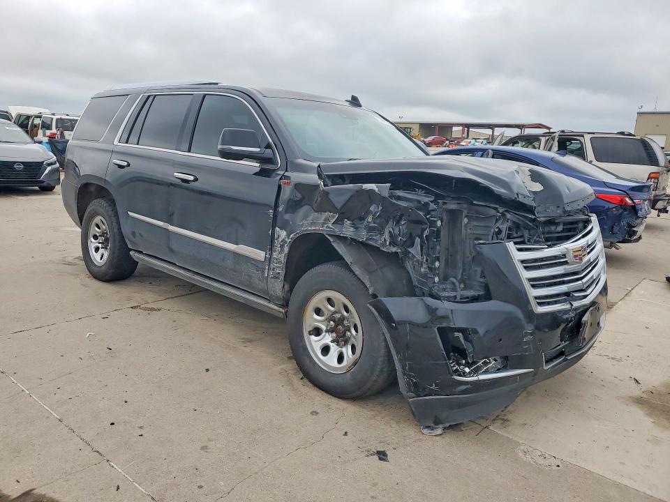 2015 Cadillac VIN 1GYS4PKJ0FR584197 COPART salvage auction — FRONT END, Tx - Salvage Vehicle Title, sold $5,500 on 2026-07-09 (photo 4)