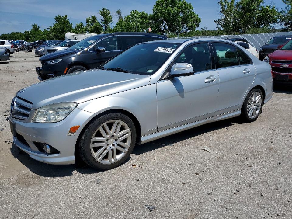 2009 Mercedes-benz C class VIN WDDGF54XX9R074302 COPART salvage auction — UNDERCARRIAGE, Mo - Salvage Certificate Of Title, sold $500 on 2026-07-10 (photo 1)