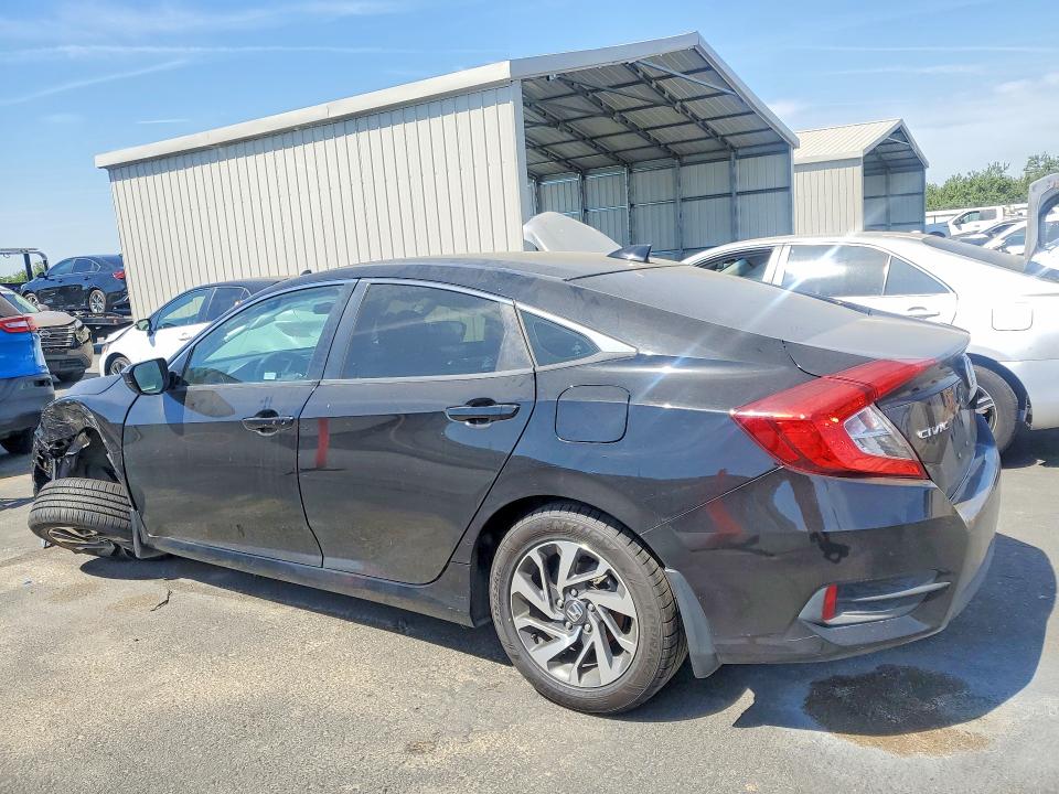 2017 Honda Civic VIN 19XFC2F72HE219174 COPART salvage auction — FRONT END, Ca - Salvage Certificate, sold $3,650 on 2026-07-02 (photo 2)